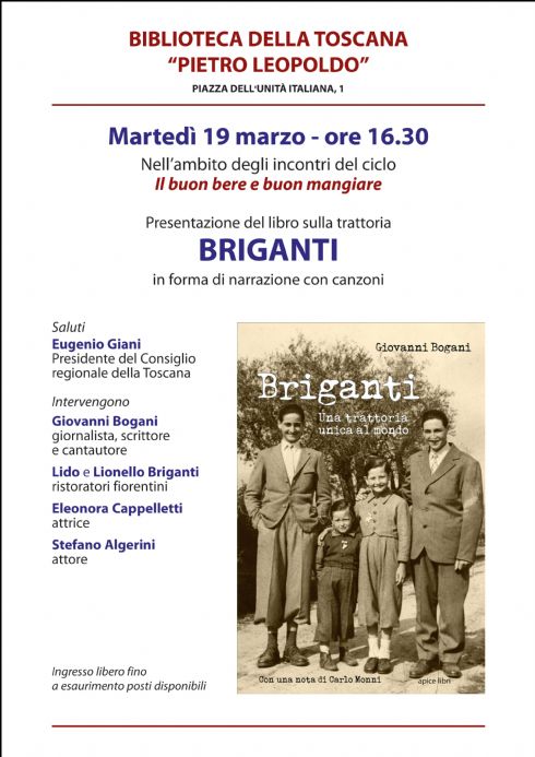I "Briganti" in Regione Toscana